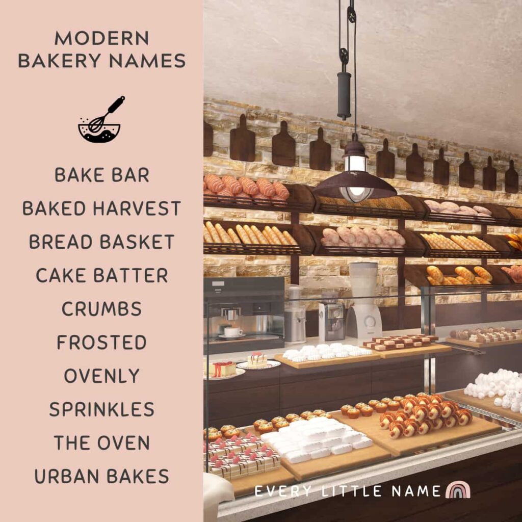 180 Best Bakery Name Ideas Cute Creative And Catchy Every Little Name