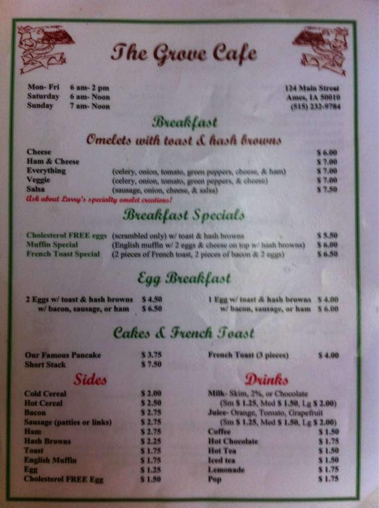 Arcadia Cafe Ames Menu Prices Restaurant Reviews Tripadvisor