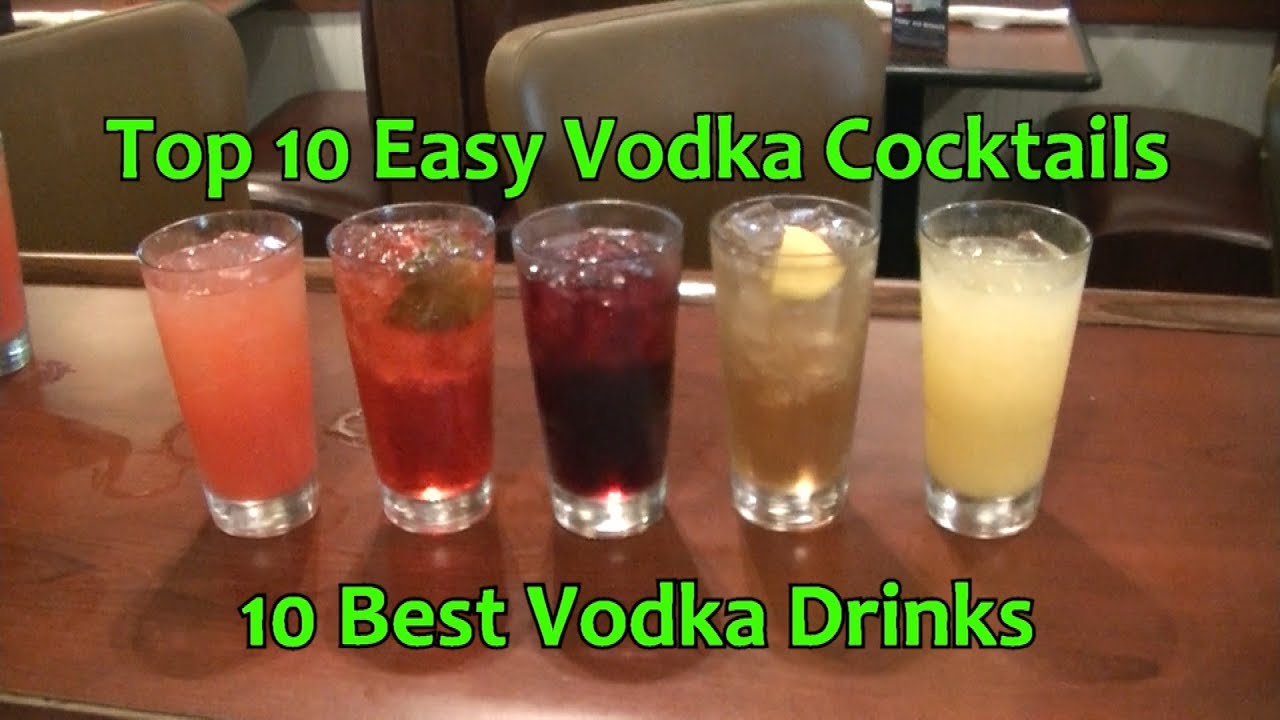 Best Vodka Cocktails Easy Cocktail Recipes With Vodka