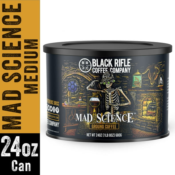 Black Rifle Coffee Company Mad Science Medium Roast Ground Coffee 24