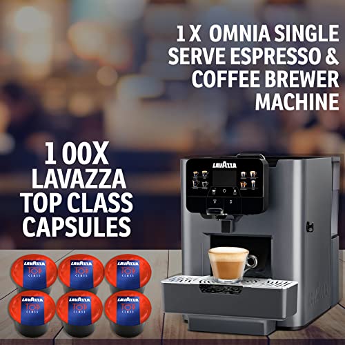 Buy Lavazza Coffee Maker Omnia Single Serve Espresso Machine With Blue