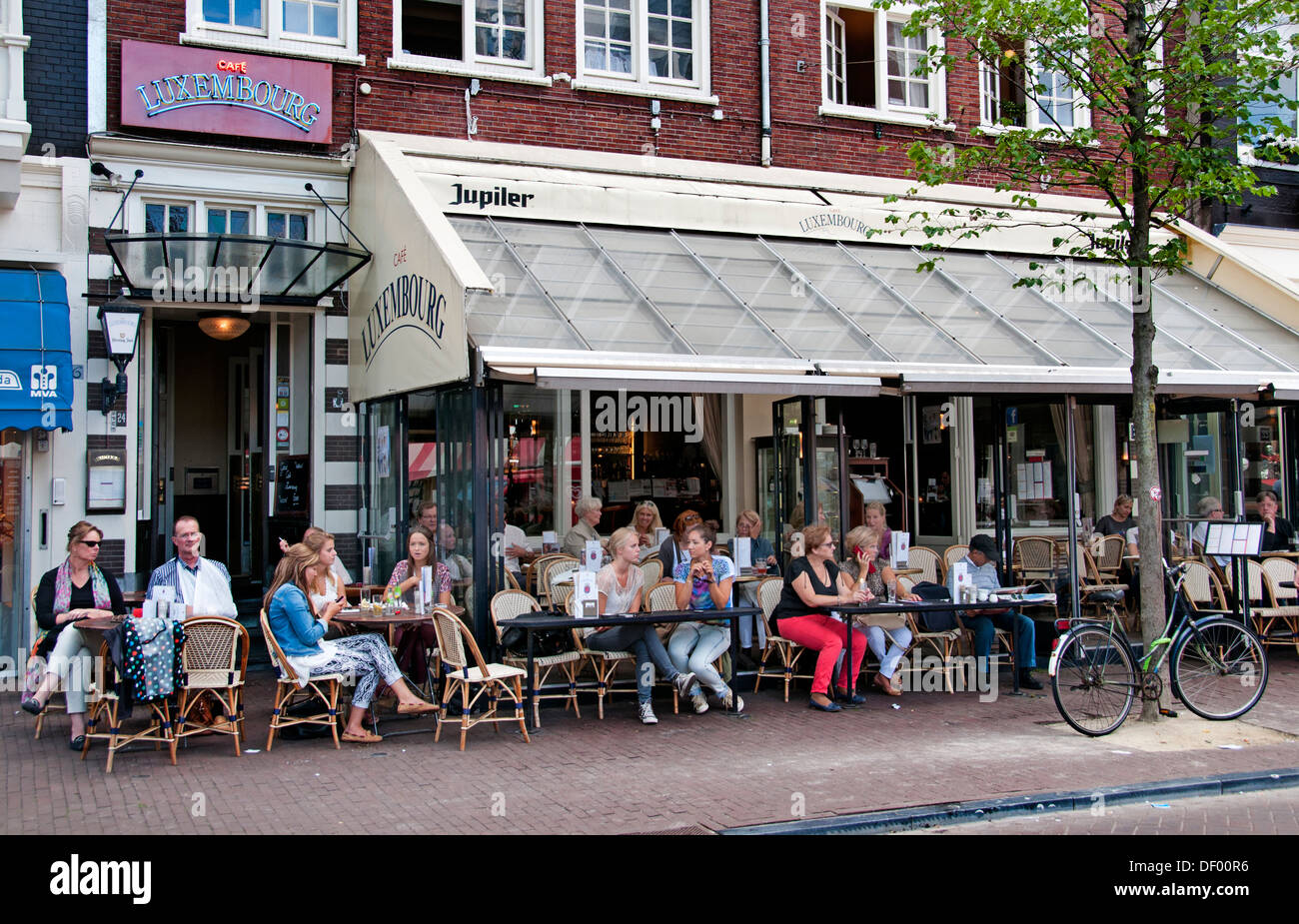 Cafe Luxembourg Spui Hi Res Stock Photography And Images Alamy