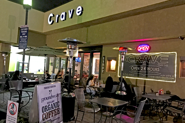 Crave Cafe Studio City Urban Dining Guide