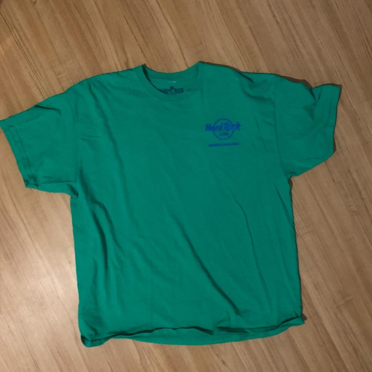 Hard Rock Cafe Nassau Bahamas T Shirt Simple Front Depop