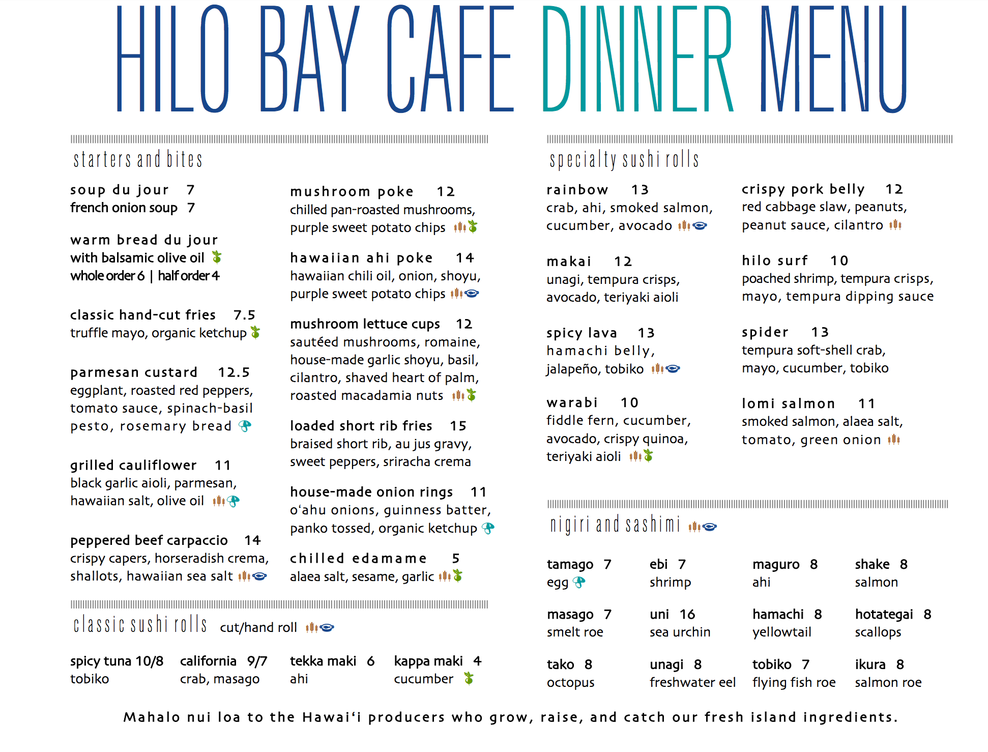 Hilo Bay Cafe: Fresh Seafood Daily