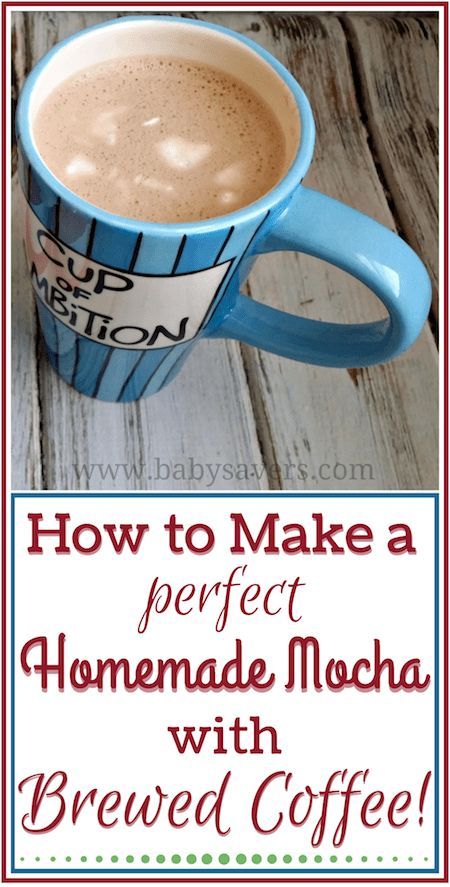 How To Make A Homemade Mocha With Brewed Coffee Even K Cups