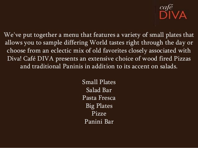 How To Order At Cafe Diva? Menu Guide