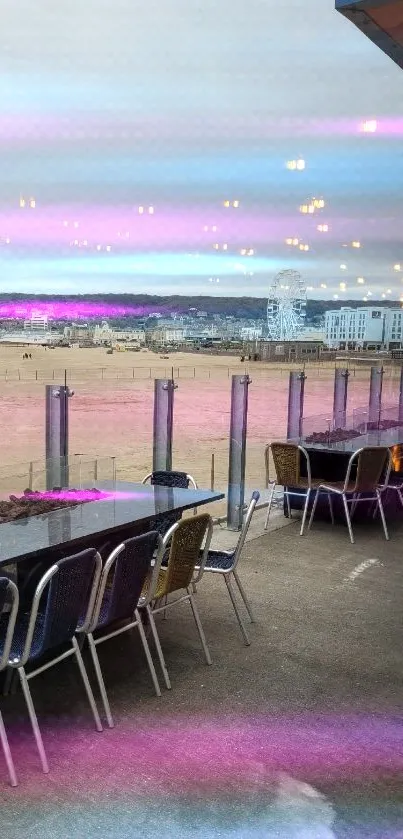 How's Sound View Cafe Ambiance? Coastal Views