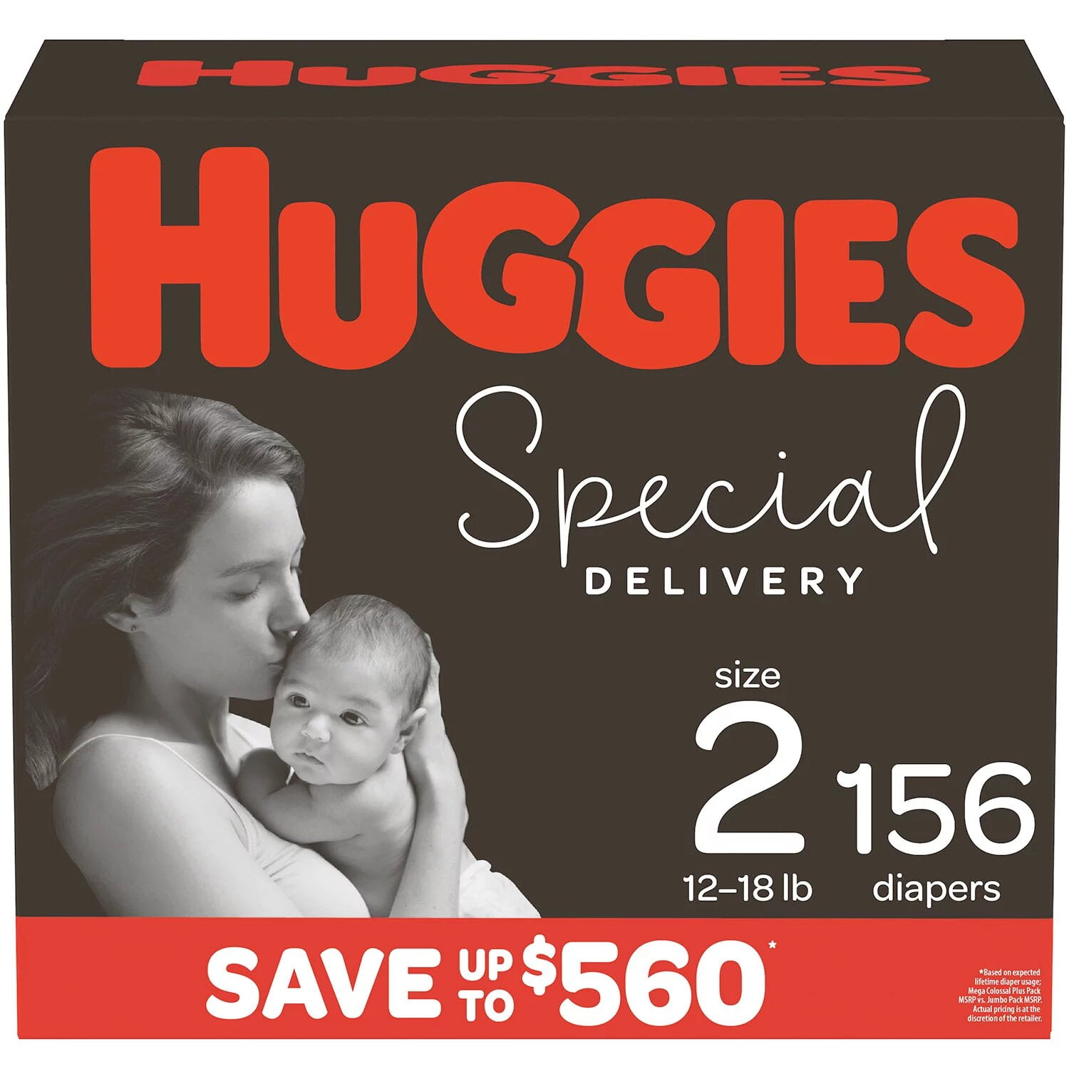 Huggies Special Delivery Hypoallergenic Baby Diapers Size 2 29 Ct