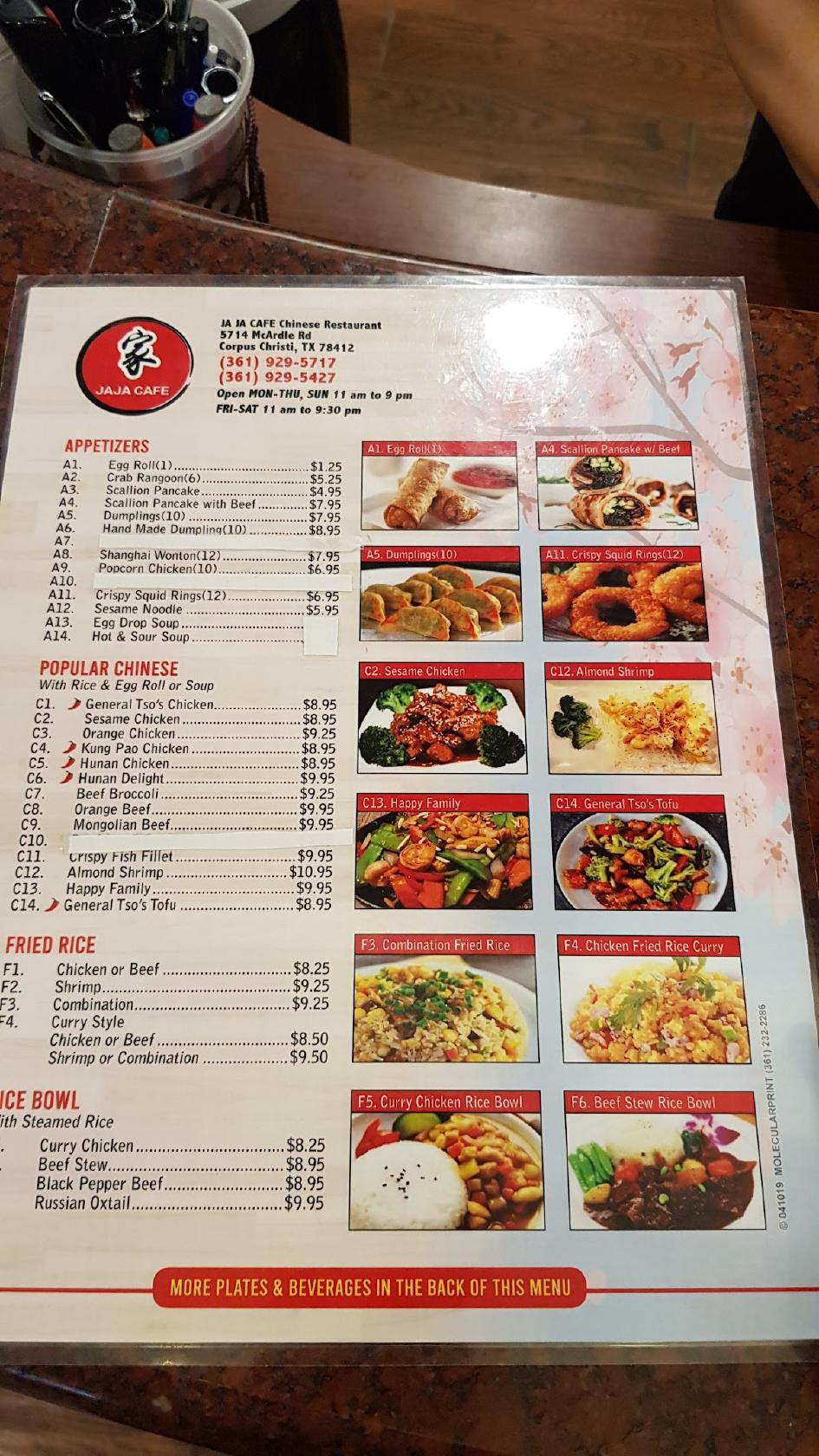 Jaja Cafe In Corpus Christi Restaurant Menu And Reviews