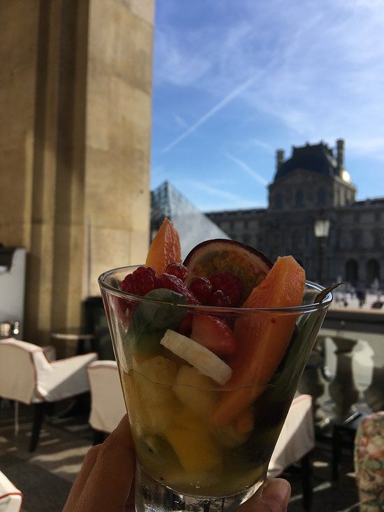 Le Caf Marly Delicious Food With View Of Musee Louvre