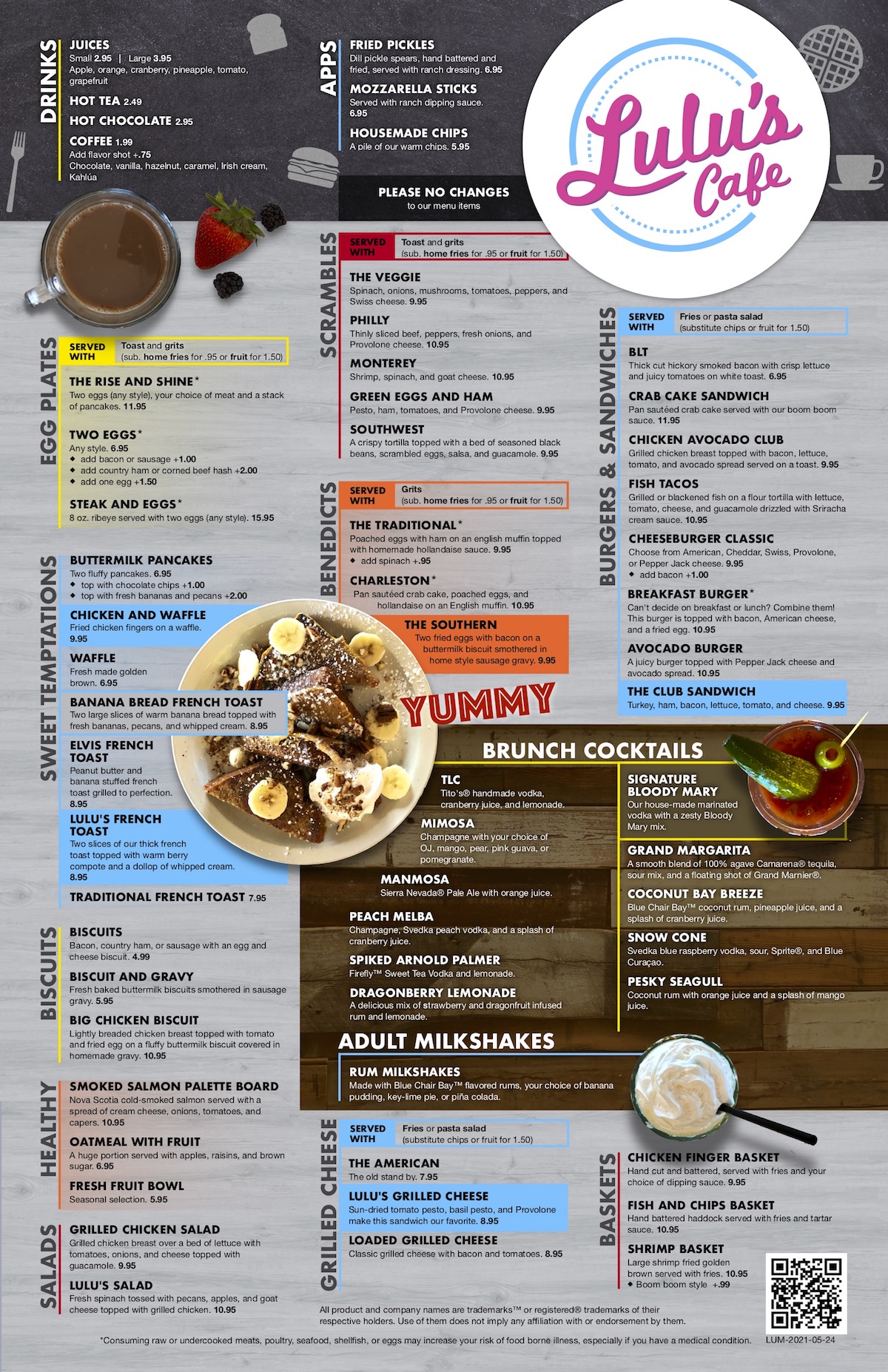 Lulu's Cafe Guide: Menu Insights