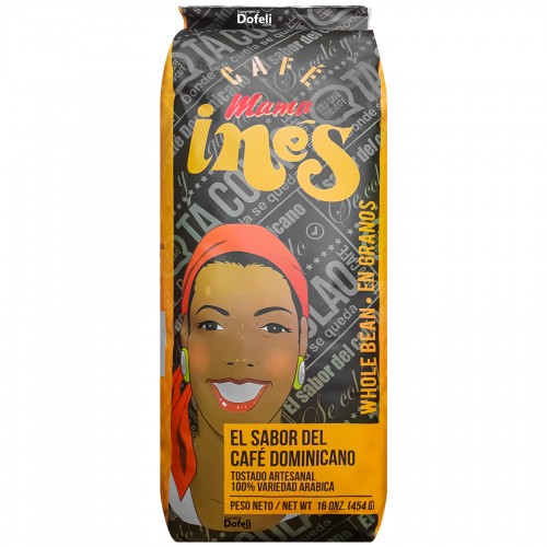 Mama In S Dominican Whole Roasted Bean Coffee Caf Tostado En Grano