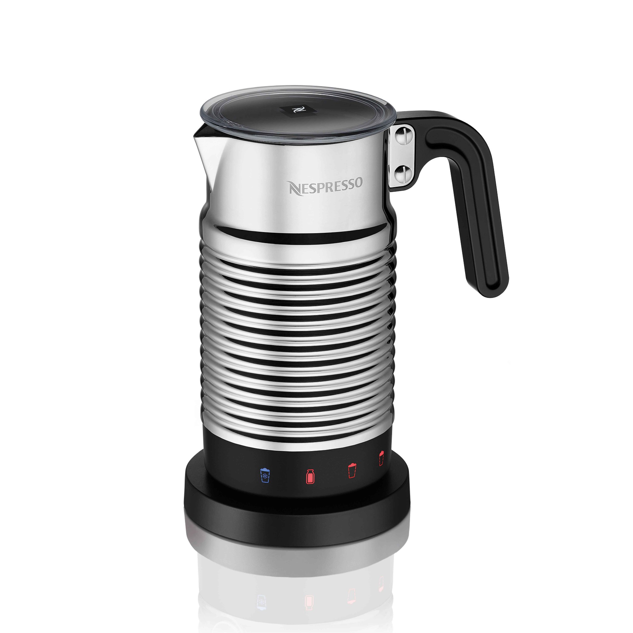 Nespresso Silver Aeroccino 4 Ares Kitchen Baking Supplies