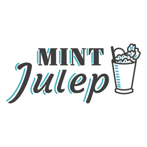 Oddfellows Mint Julep Menu Design Pinot Gris