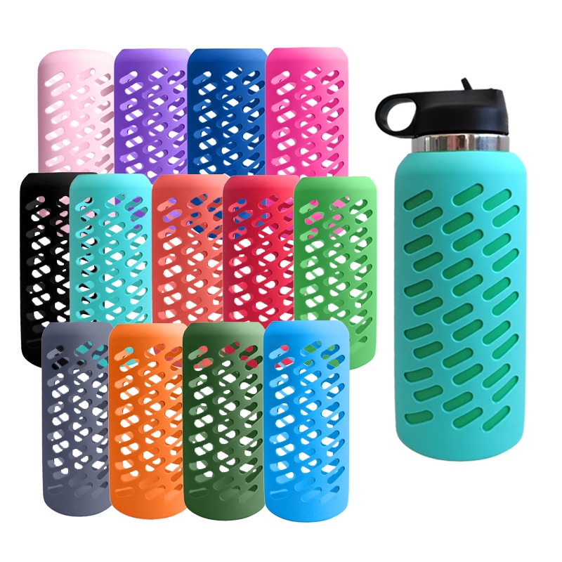 Protective Silicone Bottle Boot Sleeve Hydro Vacuum Flask Compatible