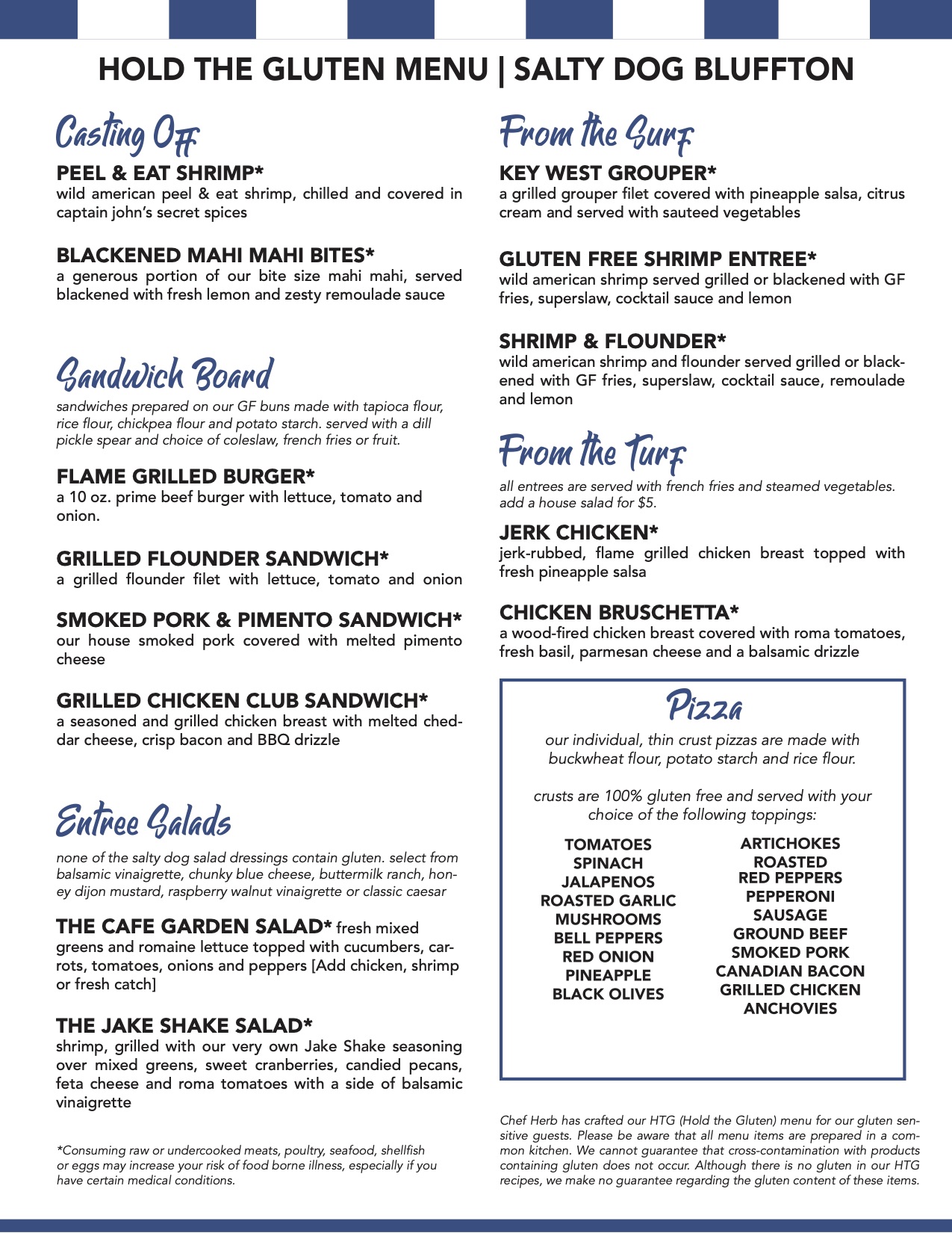 Salty Dog Cafe Hilton Head Menu Guide