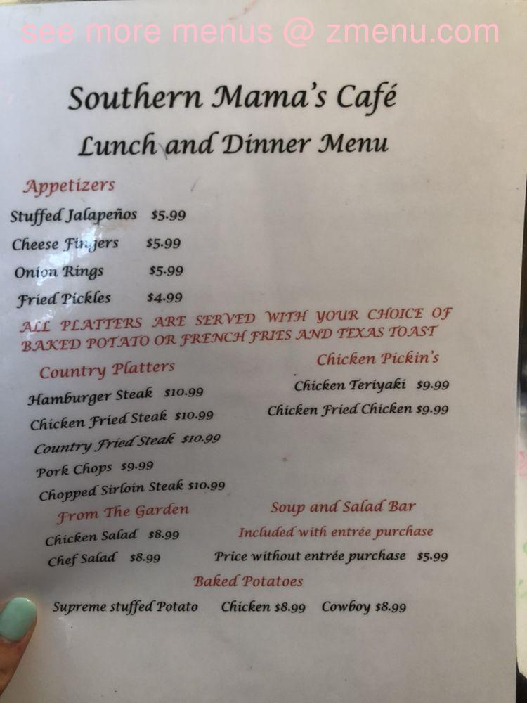 Southern Mama's Cafe Murchison Texas