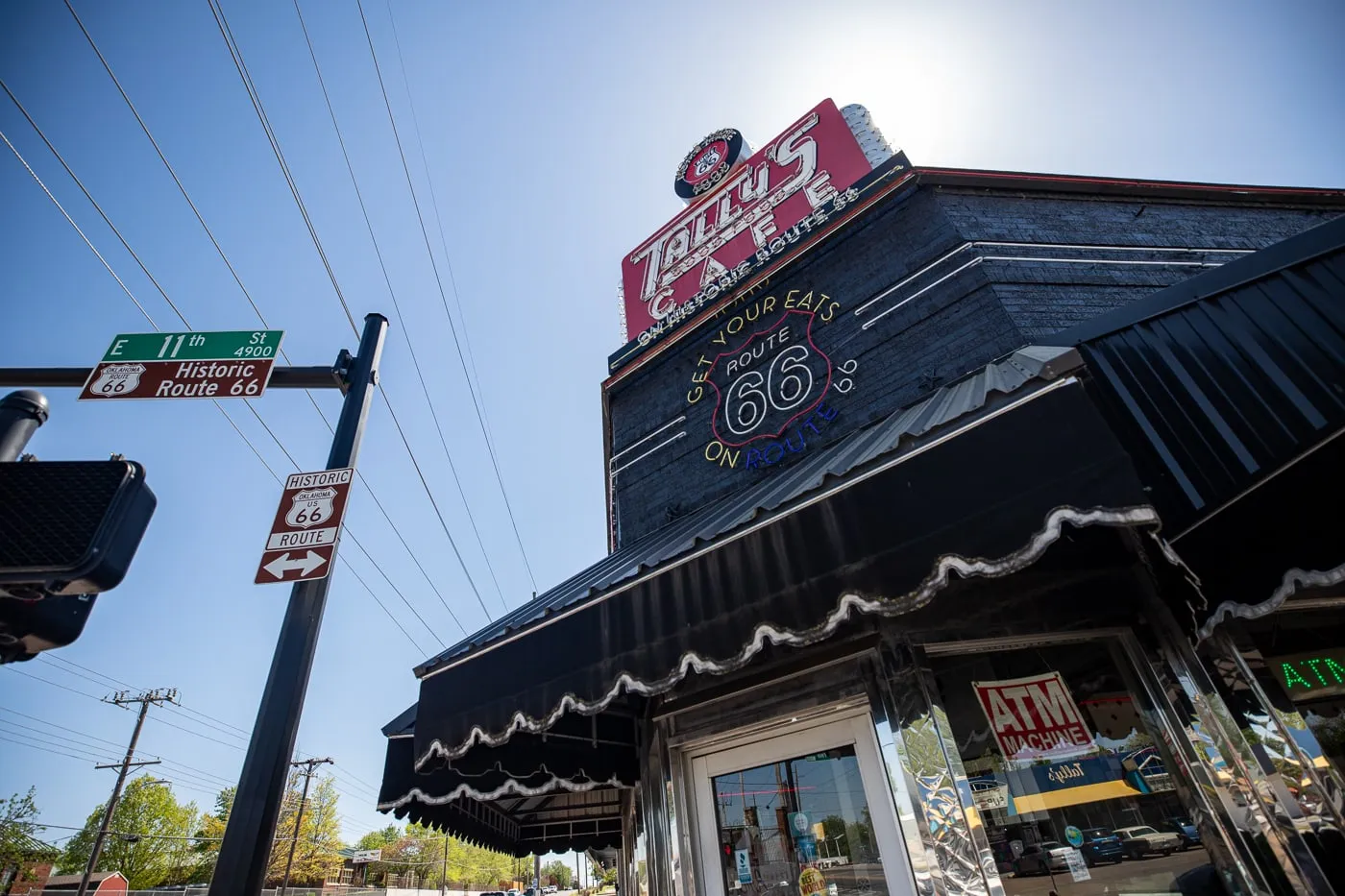 Tally S Good Food Caf In Tulsa Oklahoma Route 66