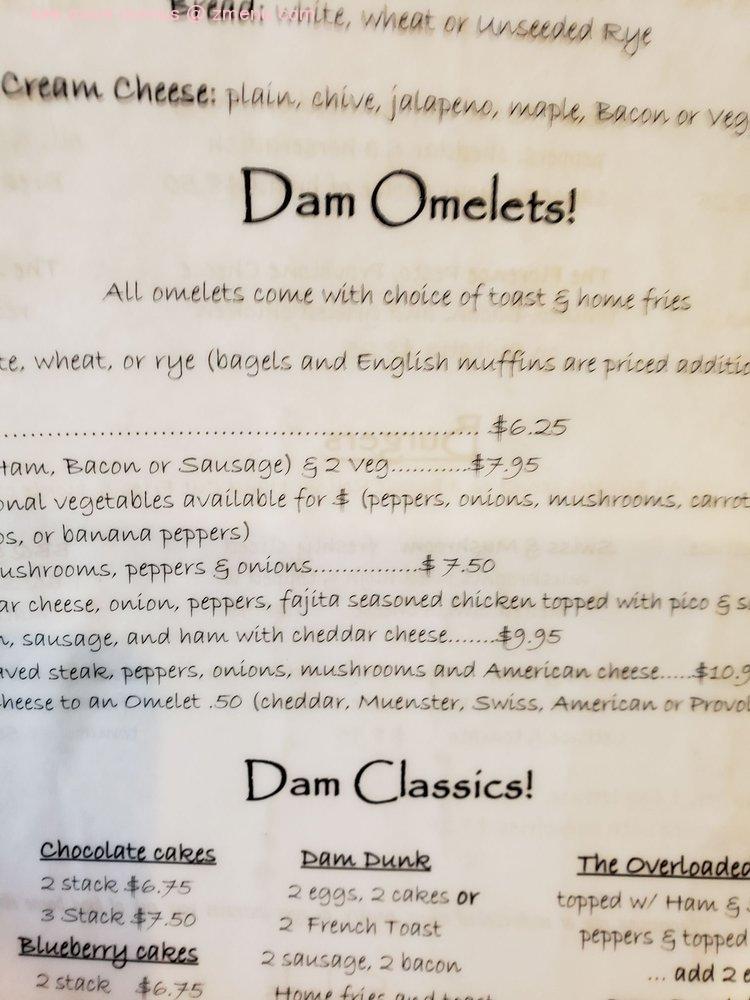 The Dam Cafe In Holyoke Restaurant Menu And Reviews