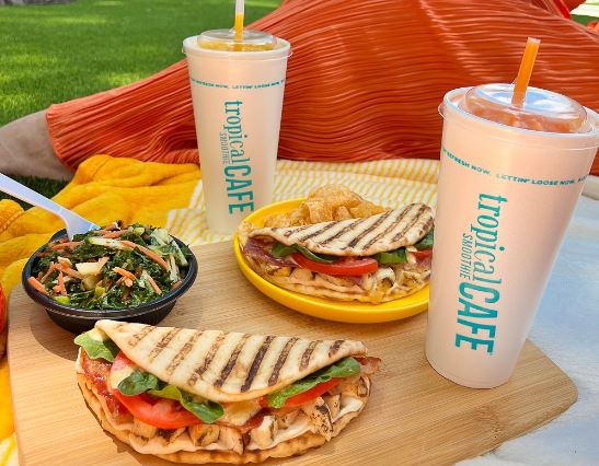 Tropical Smoothie Cafe Gluten Free Menu 2024