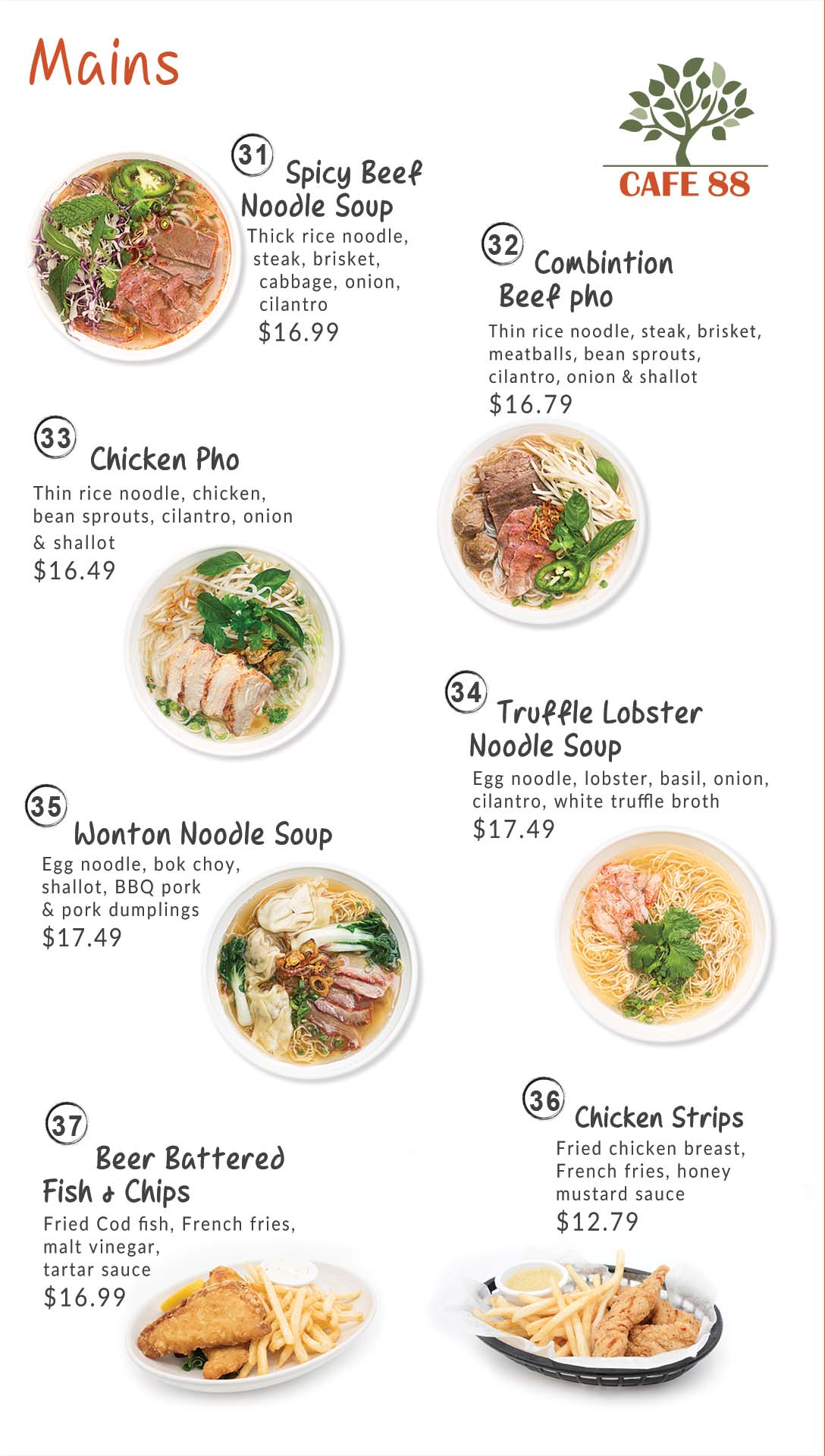 Us Thai Cafe Menu Guide: Dishes Revealed